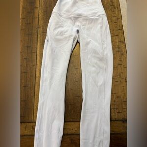 Lululemon leggings, size 0, light blue, like new!